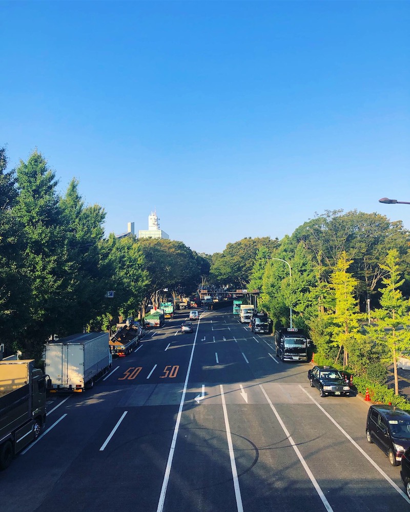 朝ランを楽しむ渋谷の景色|早朝ランニング